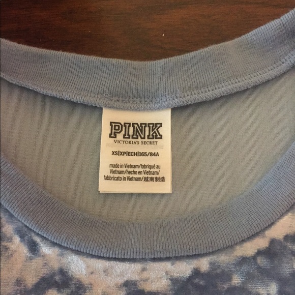 NWOT VSPINK BLUE VELVET TSHIRT SOLD - Picture 4 of 4